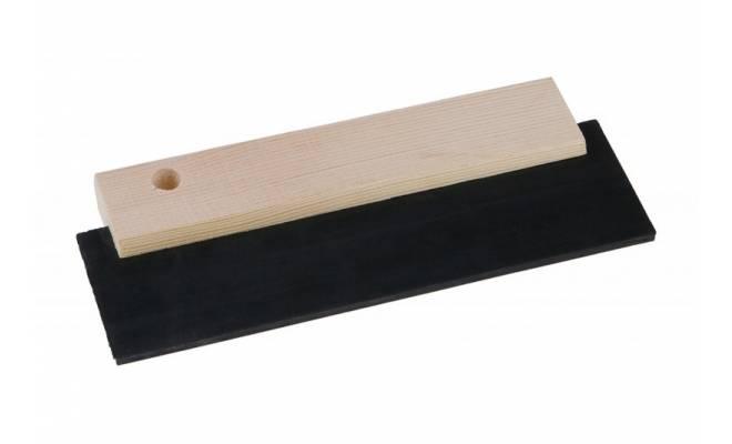 Stierka drevo s tvrdenou gumou 180mm