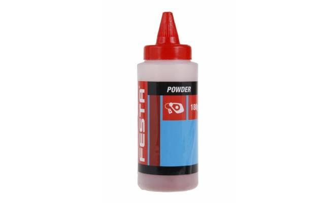 Púder 180g červený do brnkačky