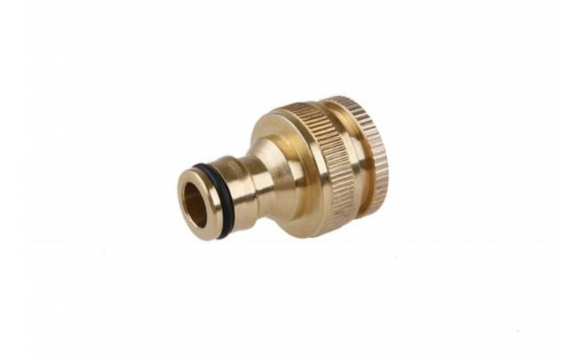 Adaptér s vnútorným závitom 1/2 "+ 3/4" mosadz 