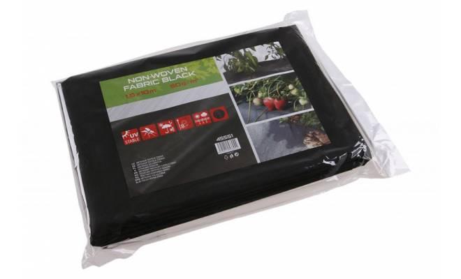 Netkaná textília 1.6x10M čierna 50g / m2