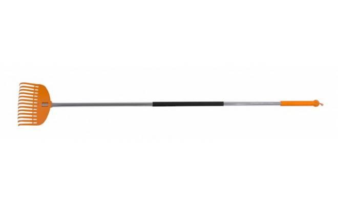 Hrable plastové s hliníkovou násadou 100cm, 13 lamiel 