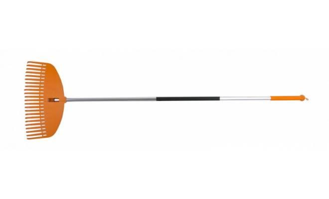 Hrable plastové s hliníkovou násadou 100cm, 23 lamiel