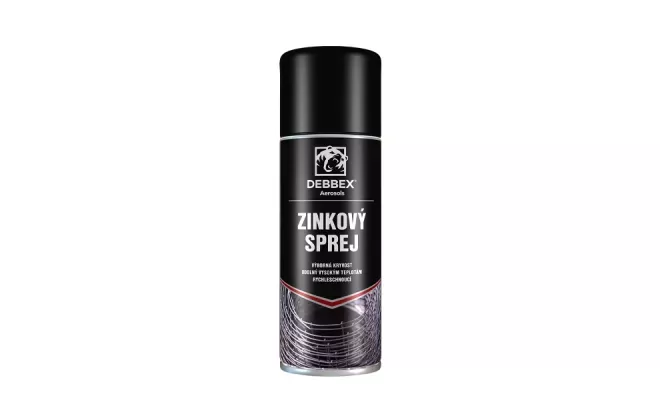 Zinkový sprej aerosólový 400 ml zinkový odtieň 