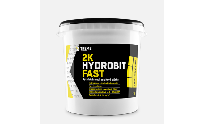 Den Braven - Rýchloschnúca asfaltová stierka 2K Hydrobit Fast vedro 30 kg