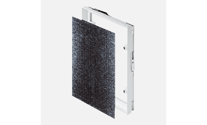 Dvierka pod obklad 200 x 250 mm PVC biela