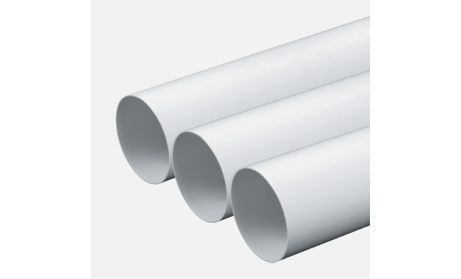Kanál okrúhly Ø150 x 1000 mm PVC biela