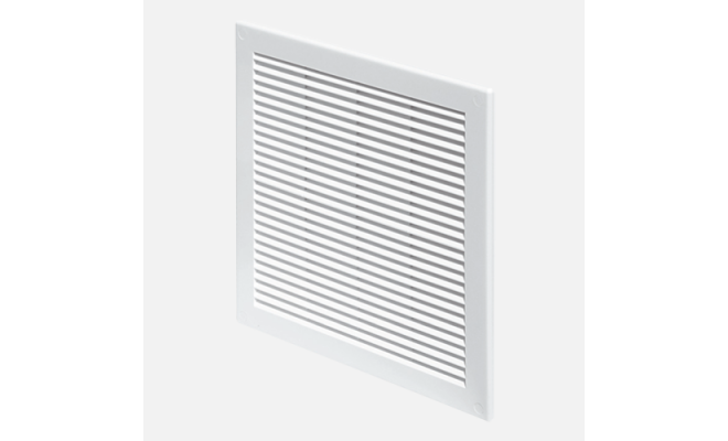 Mriežka vetracia so sieťovinou 180 x 250 mm PS hnedá