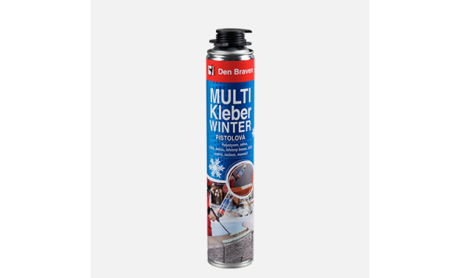 MULTI KLEBER WINTER PUR pena pištoľová dóza 750 ml zelená