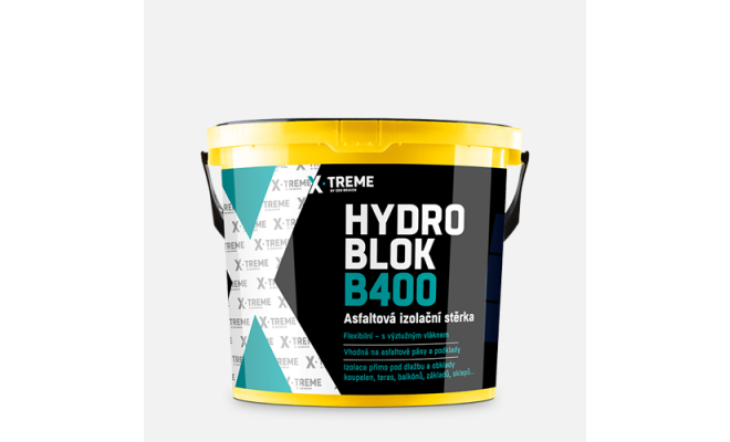 Den Braven - HYDRO BLOK B400 Asfaltová izolačná stierka 10 kg