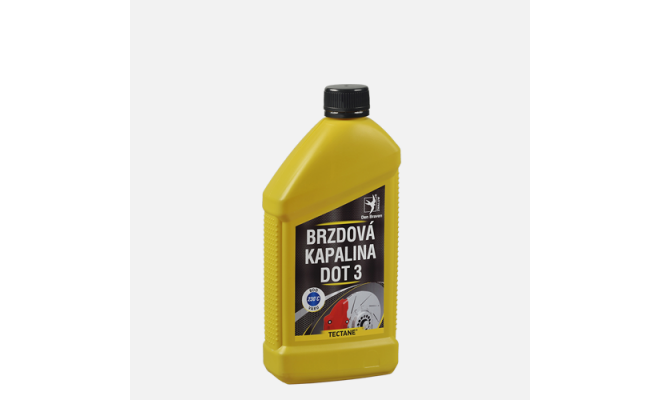 Brzdová kvapalina DOT3 kanyster  3 litre  nažltlá 