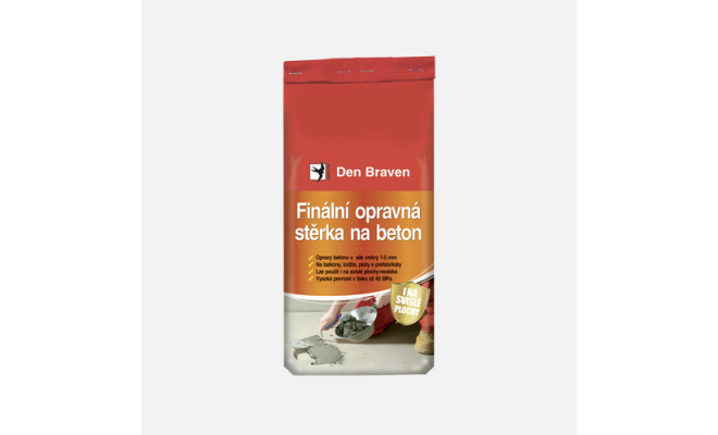 Den Braven - Opravná hmota na betón FINAL, vrece, 25 kg, šedá