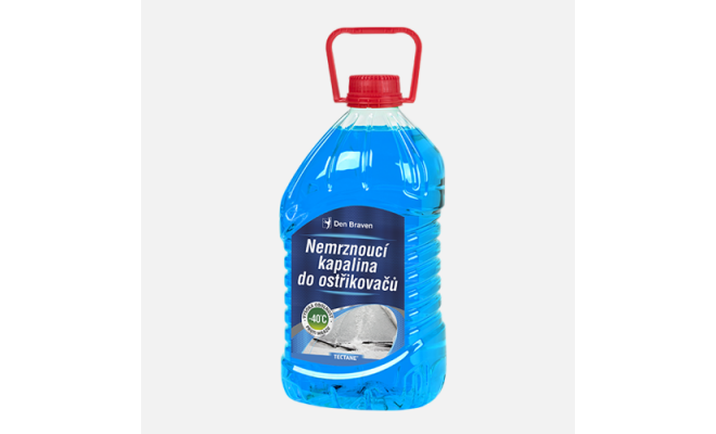 Den Braven - Nemrznúca kvapalina do ostrekovačov -40 °C, kanister, 3 litre, modrá