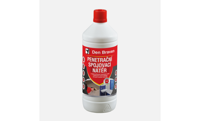 Den Braven - Penetračný a spojovací náter, kanister, 5 litrov, mliečne biela