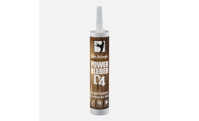 Den Braven - POWER KLEBER , kartuša, 300 ml, béžová