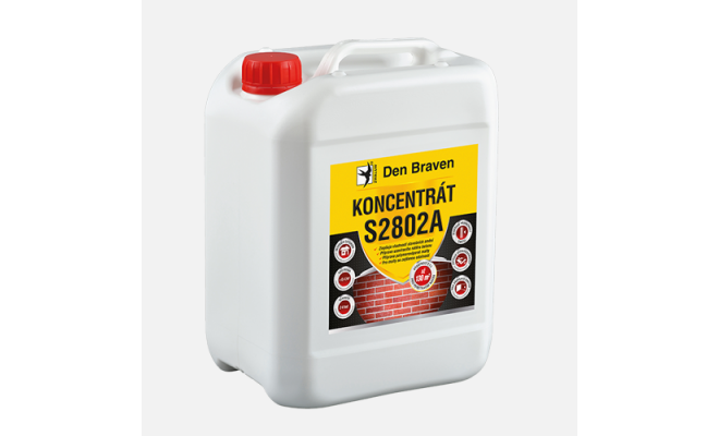 Den Braven - S2802A Koncentrát stavebných zmesí, kanister, 5 kg, mliečne biela