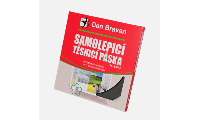 Samolepiaca tesniaca páska do okien a dverí 9 x 3 mm - 20 m šedá