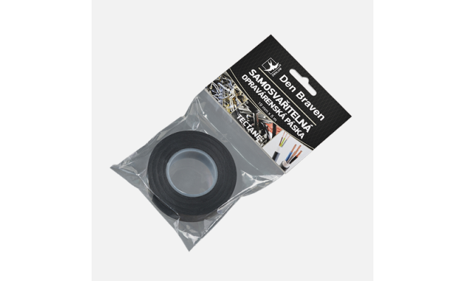Samozvariteľná opravárenská páska 19 mm x 5 m čierna 
