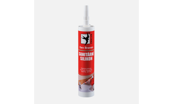 Sanitárny silikón PREMIUM kartuša 280 ml čierna