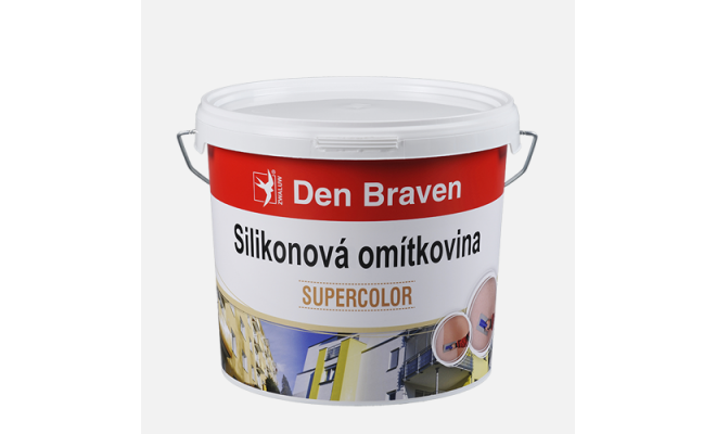 Silikónová omietka ryhovaná (škrabaná) zrno 2 mm - biela   25 kg