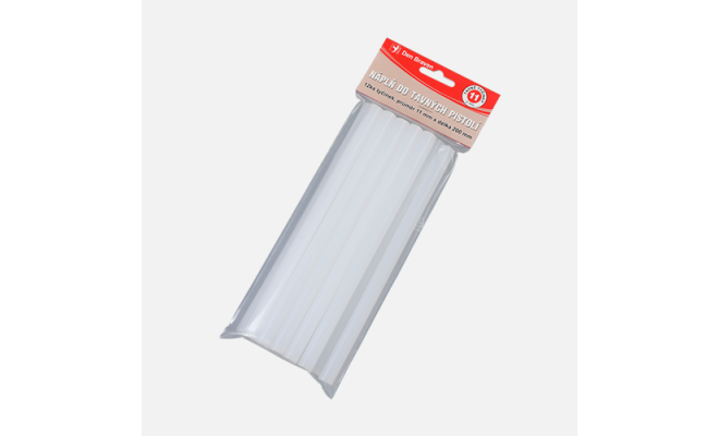 Lepiace tyčinky tavné veľké 11 x 300 mm kartón 10 kg číra