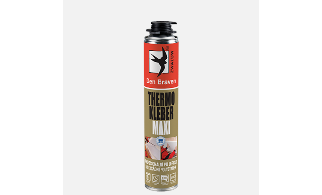 Thermo Kleber MAXI PUR pena pištoľová dóza 870 ml žltá