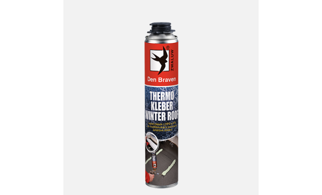 Thermo Kleber ROOF WINTER PUR pena pištoľová dóza 750 ml zelená
