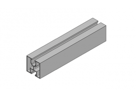 Solárny ALU profil 40mm x 40mm x 3,30m