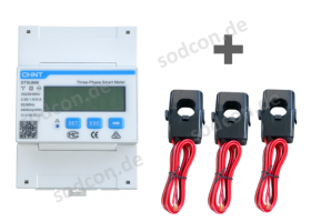 SOLAX - elektromer Chint 3F DTSU666-CT + 3x CT200/5, 25mm / smartmeter
