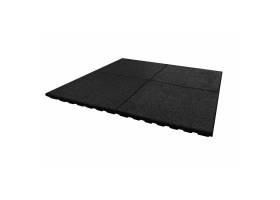 Gumová dlažba EASY 1000 x 1000 mm x 50 mm čierna - 1 ks