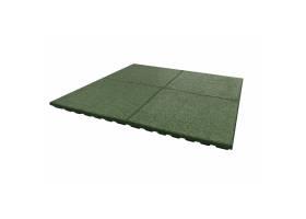 Gumová dlažba EASY 1000 x 1000 mm x 50 mm zelená - 1 ks