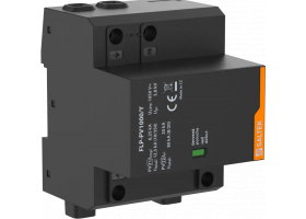 SALTEK - zvodič prepätia FLP-PV1000/Y T1 + T2, optická signalizácia poruchy 20kA 1050VDC zapojenie 