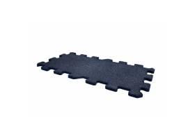 Gumová dlažba PUZZLE 500 x 1000 mm x 20 mm čierna - 1 ks