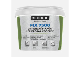 Disperzné fixačné lepidlo na koberce FIX 7500 10 kg vedro biela