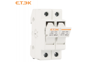 ETEK - DC poistkový odpínač EKF1-10PV 1000V max. 32A ø10x38mm 2-pólový
