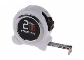 Zvinovací meter FESTA 2mx16mm Biely