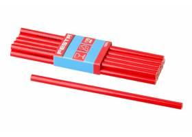 Ceruzka na sklo a keramiku červená tuha 175mm