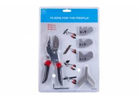 Kliešte na PVC lišty