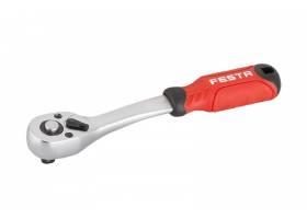 Profi račňa vyhnutá 1/4" 36 zubov CrV FESTA