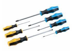 Sada skrutkovačov 7ks CrV kríž + ploché FESTA 