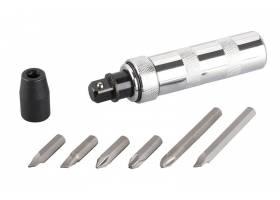 Sada úderový skrutkovač + 4bity