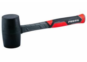 Gumenné kladivo Ø65mm, 34cm FIBERGLASS 