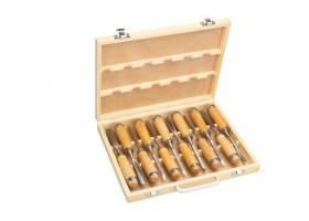 Dláta rezbárske - sada 12ks v kazete