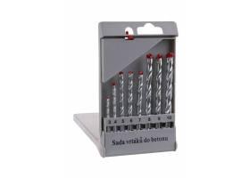 Sada 8ks vrtákov murivo 3-10mm,PVC