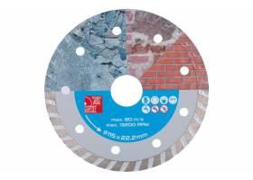 Diamantový kotúč DIAMANT 115x22.2x2.5mm TURBO 