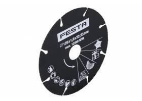 Rezný kotúč  Ø125 x 22,2mm, 2mm univerzálny FESTA