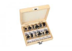 Sada 12ks tvarové frézy do dreva, 8mm