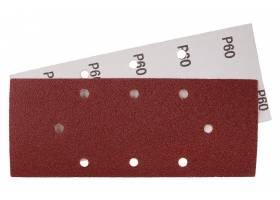 Brúsny papier 93x230mm, P60, 8 otvorov, 5ks !OBJ! 