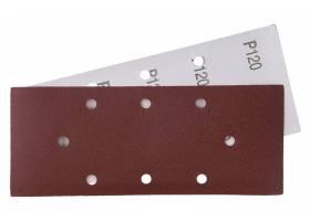 Brúsny papier 93x230mm, P120, 8 otvorov, 5ks !OBJ! 
