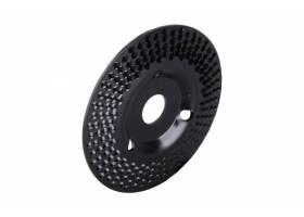 Kotúč brusný na drevo s otvormi 125x22,2mm rašplový hrubý