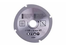 Kotúč rezný na drevo 125mm

